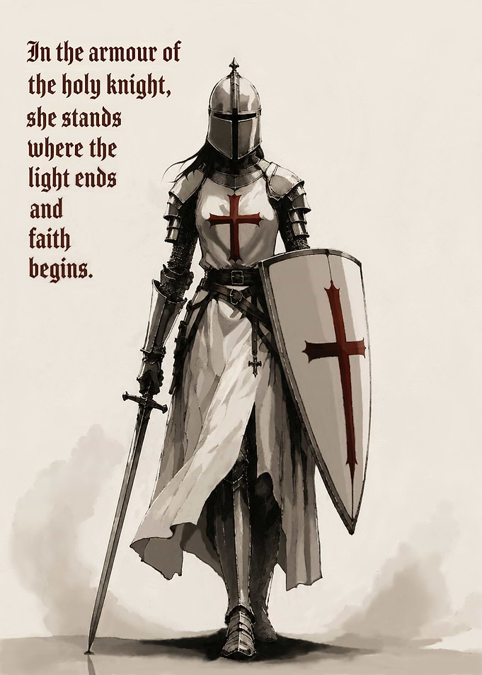 Holy Knight Crusader Art