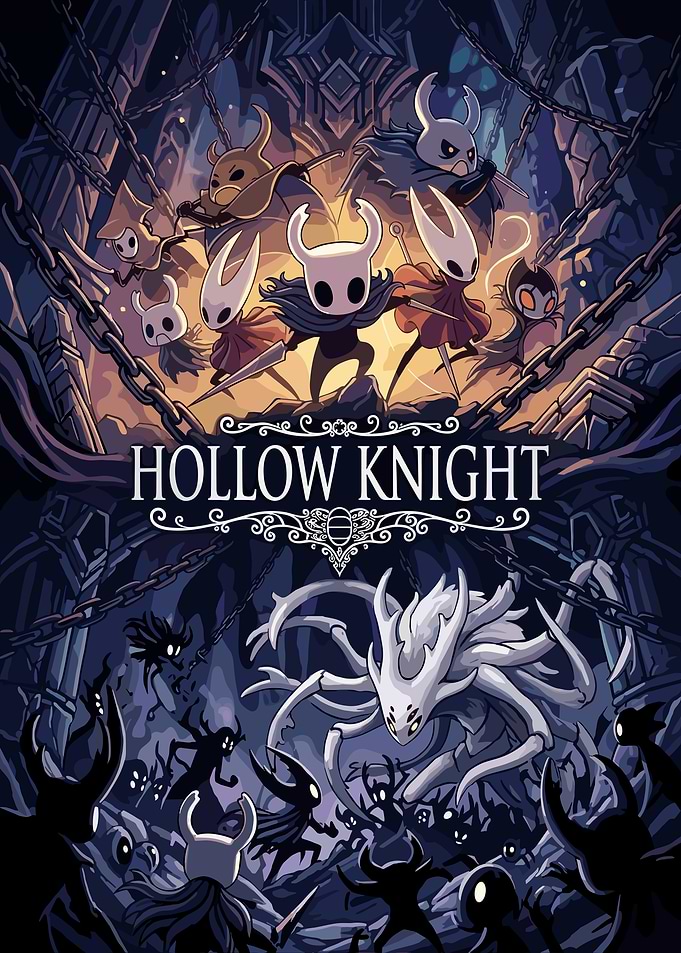 Hollow Knight Game Poster Art