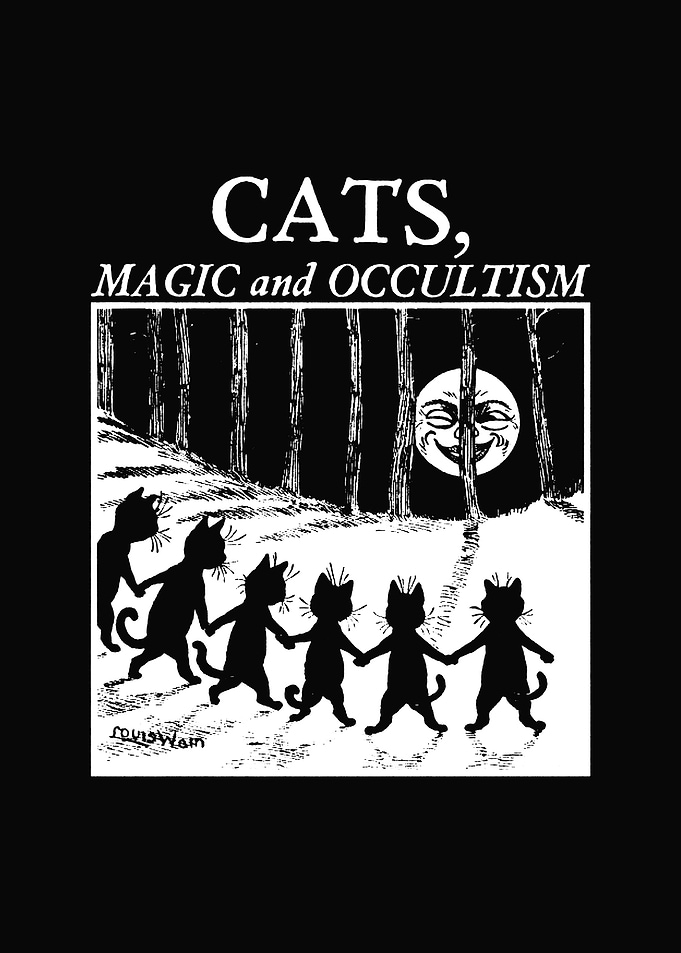 Cats Magic and Occultism Illustration