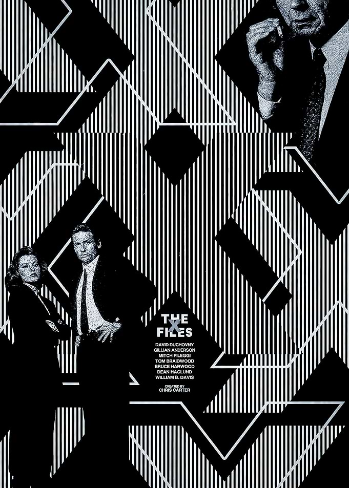 The X-Files Minimalist Poster