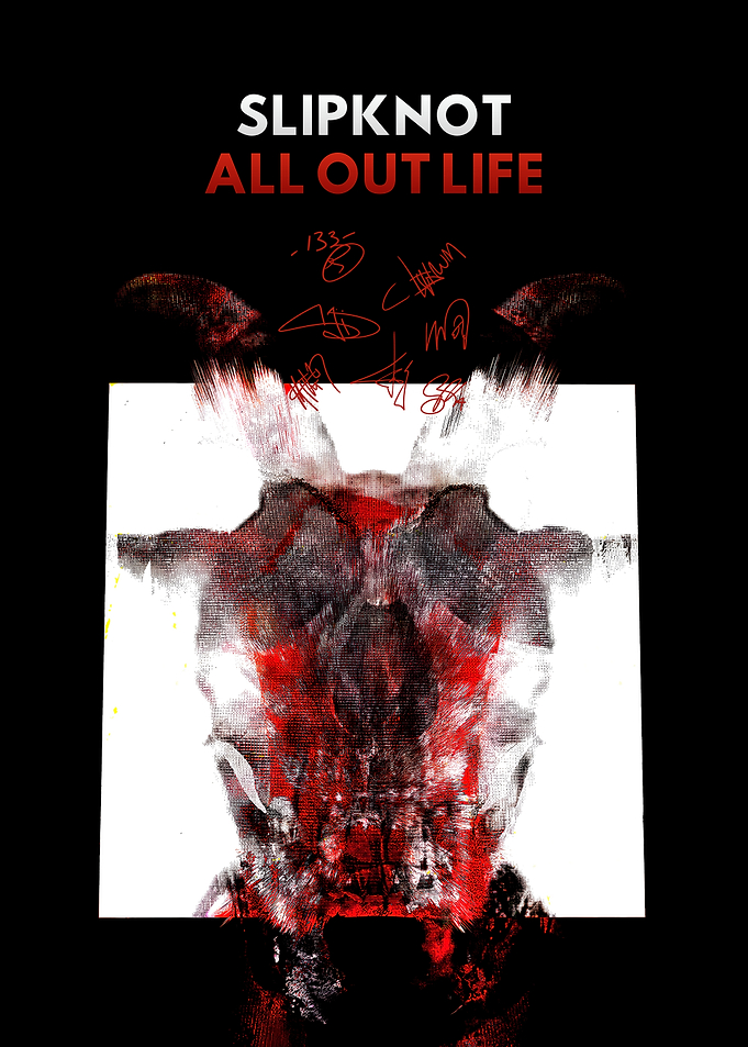 Slipknot All Out Life Poster