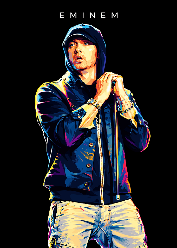 Eminem Pop Art Portrait