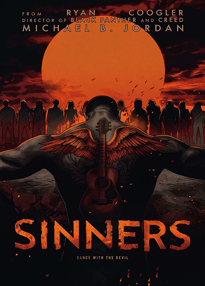 Sinners Movie Poster Art