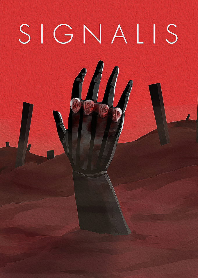 Signalis Game Poster Art