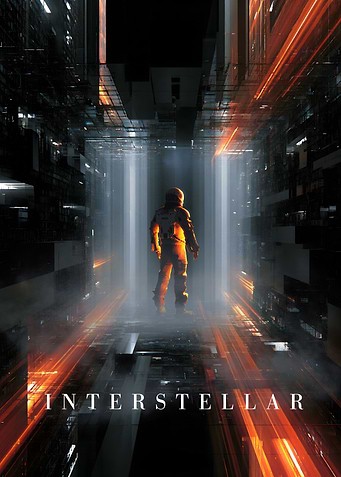 Interstellar Movie Poster Astronaut