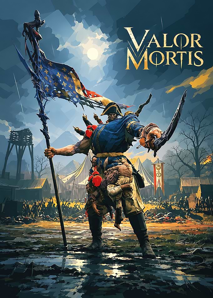 Valor Mortis Napoleonic Fantasy Poster