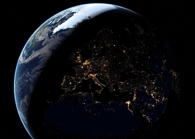 Earth at Night from Space