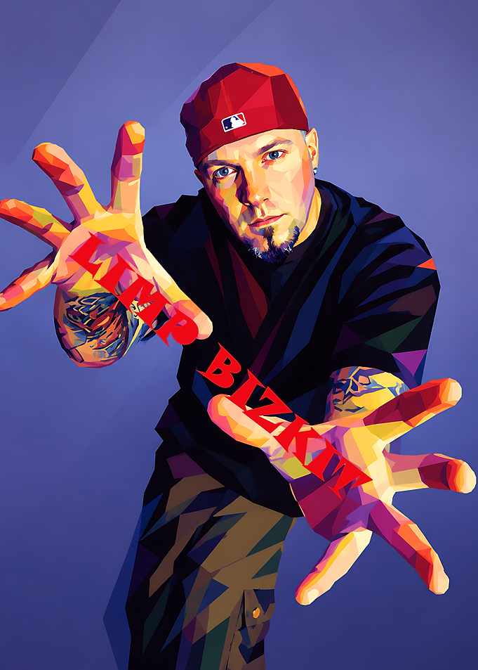 Fred Durst Limp Bizkit Pop Art