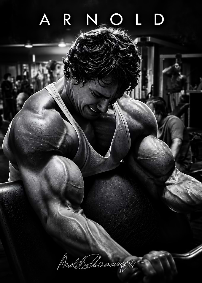 Arnold Schwarzenegger Intense Gym Workout