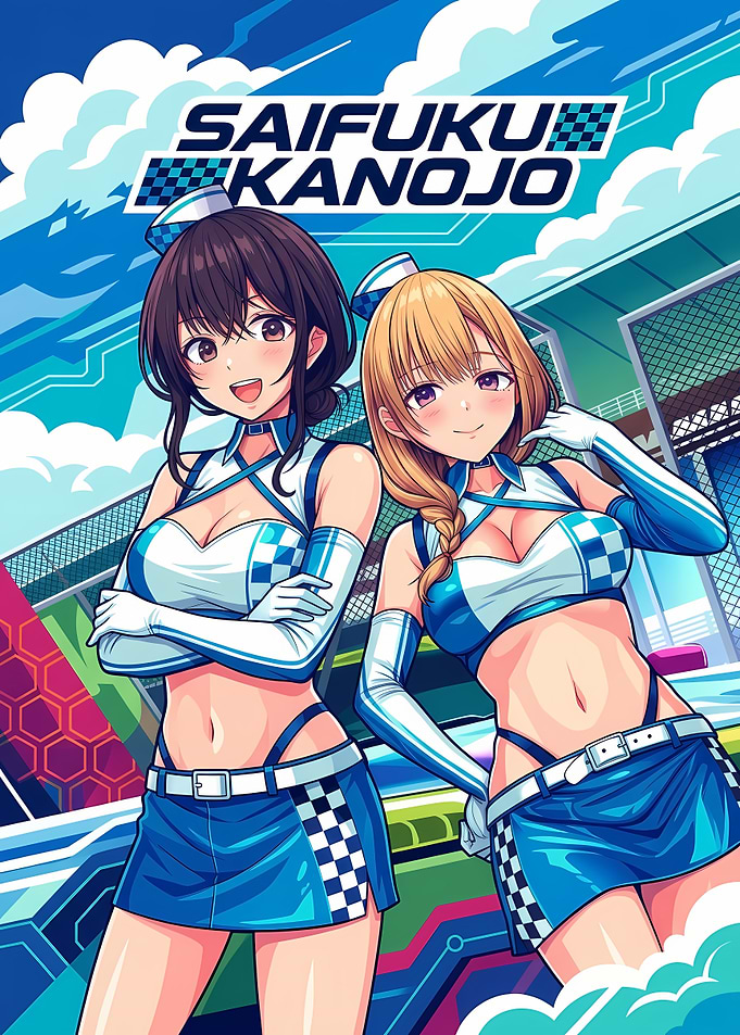 Saifuku Kanojo Race Queen Anime Illustration