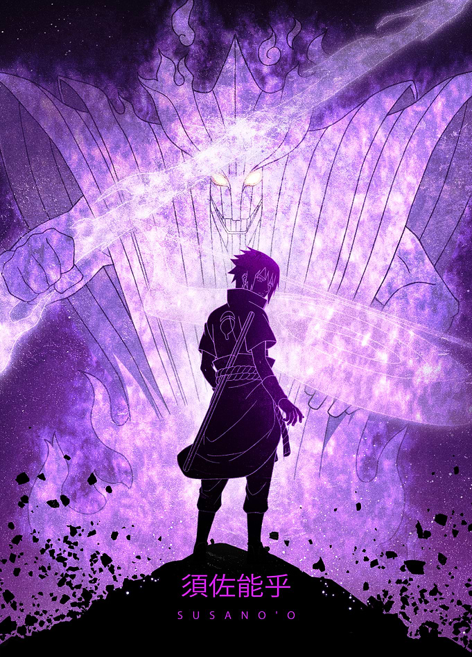 Sasuke's Indomitable Susano'o Unleashed