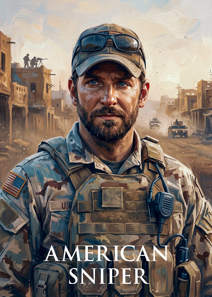 American Sniper Movie Poster Art