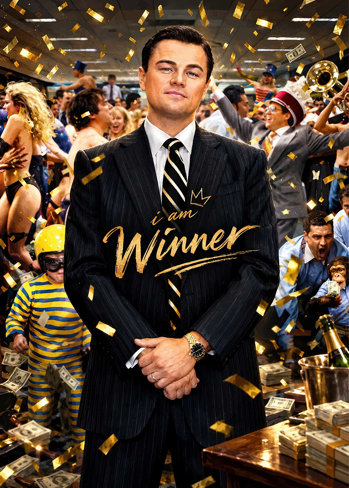 The Wolf of Wall Street Poster
