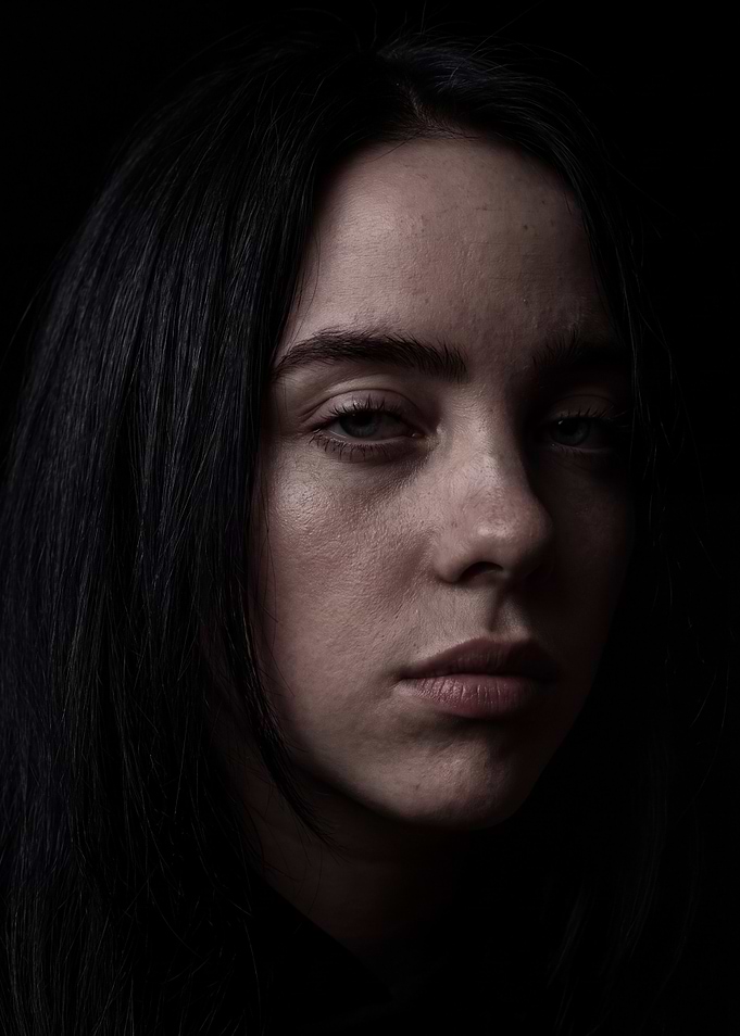 Portrait of Billie Eilish