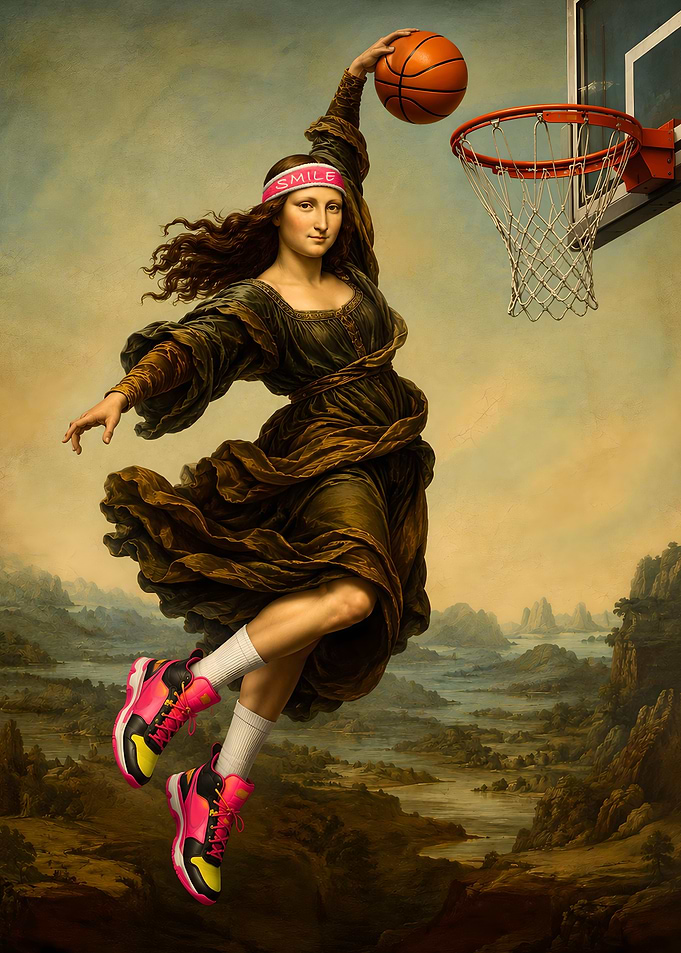 Mona Lisa Slam Dunk