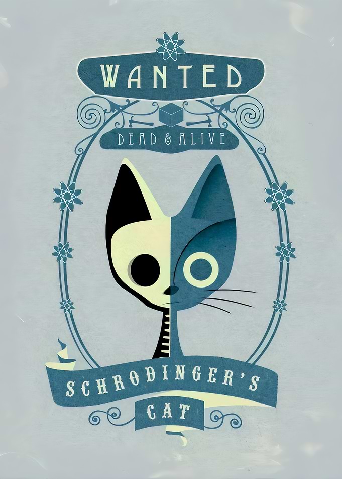 Schrodinger's Cat Wanted Poster