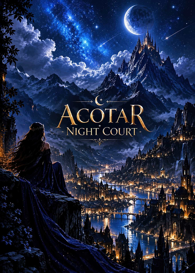 ACOTAR Night Court Fantasy Landscape