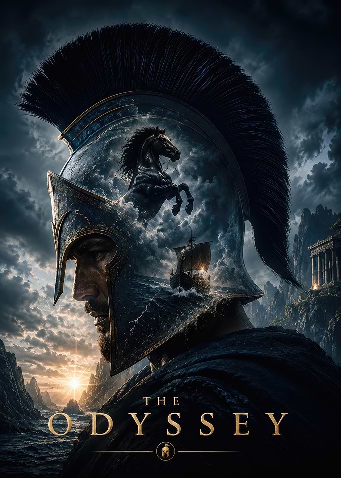 The Odyssey Greek Warrior Poster
