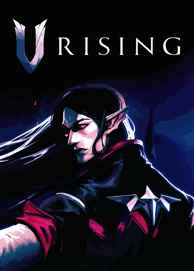 V Rising Vampire Game Poster
