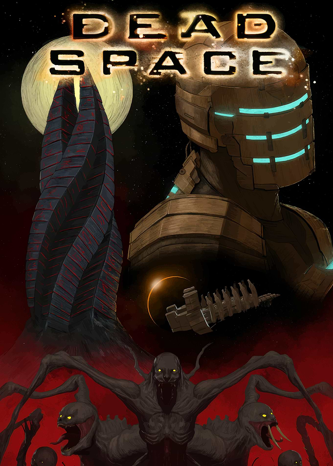 Dead Space Horror Game Poster