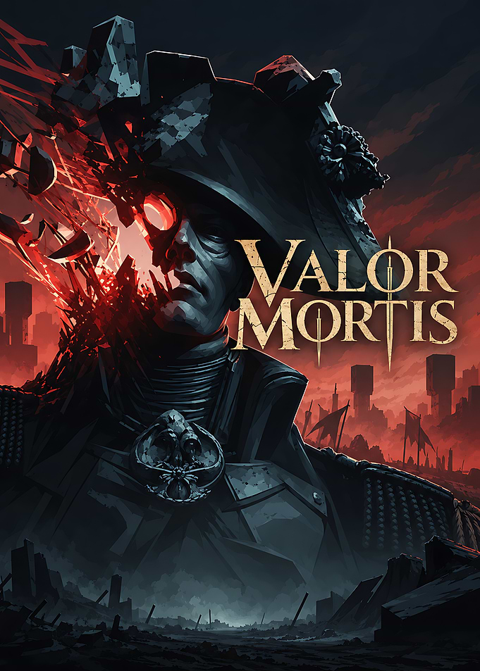 Valor Mortis Dark Military Poster