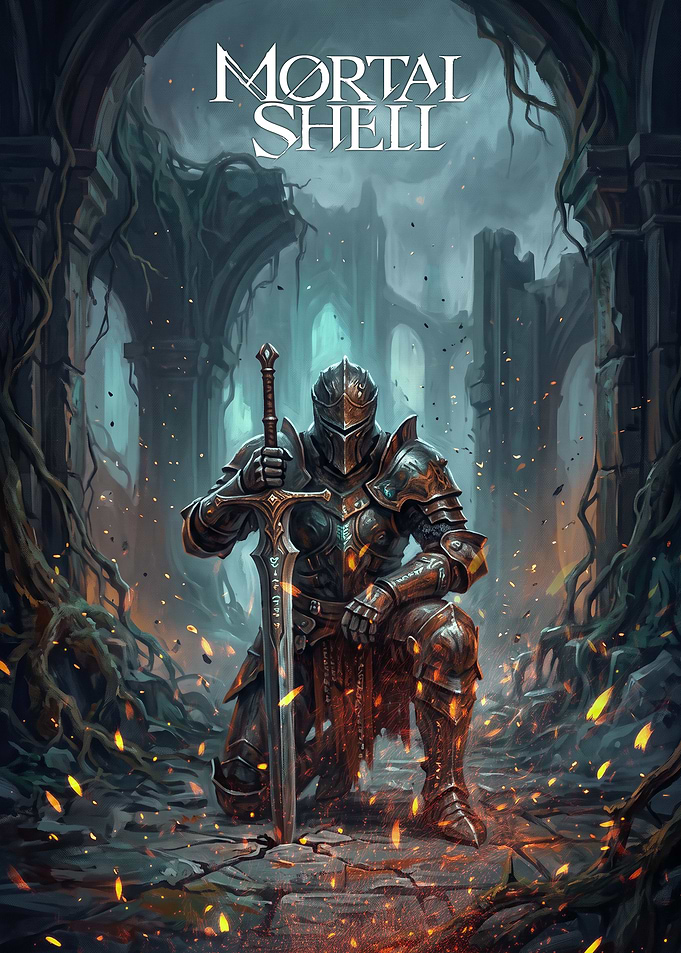 Mortal Shell Knight Kneeling