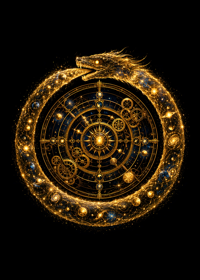 Ouroboros Clock of Eternity