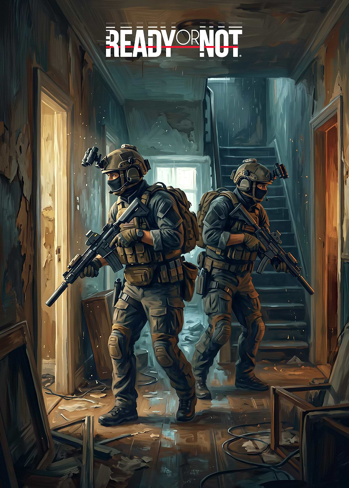 Ready or Not Tactical Game Poster