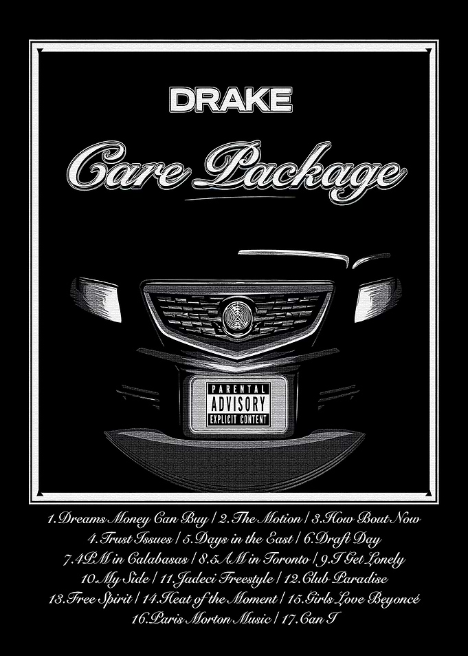 Drake Care Package Album Cover Poster