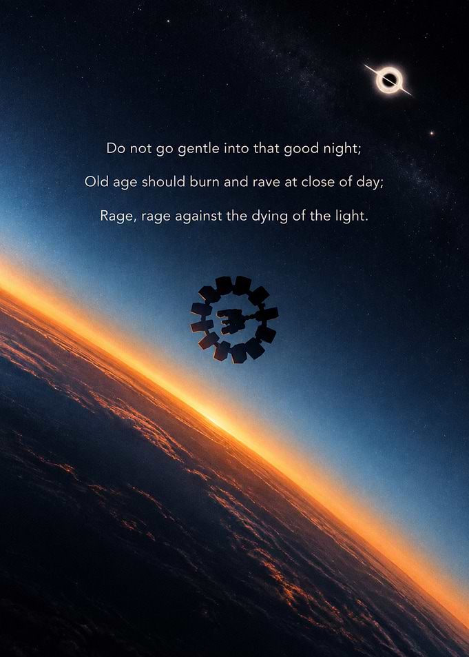 Interstellar Movie Quote Poster