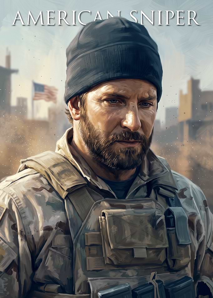 American Sniper Movie Poster Art
