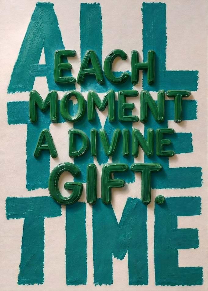 Each Moment A Divine Gift Art
