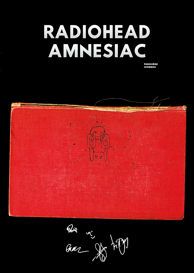Radiohead Amnesiac Album Cover Art