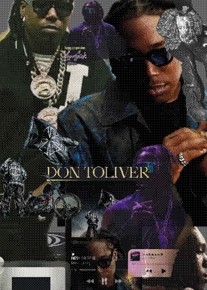 Don Toliver Music Artist Collage Poster
