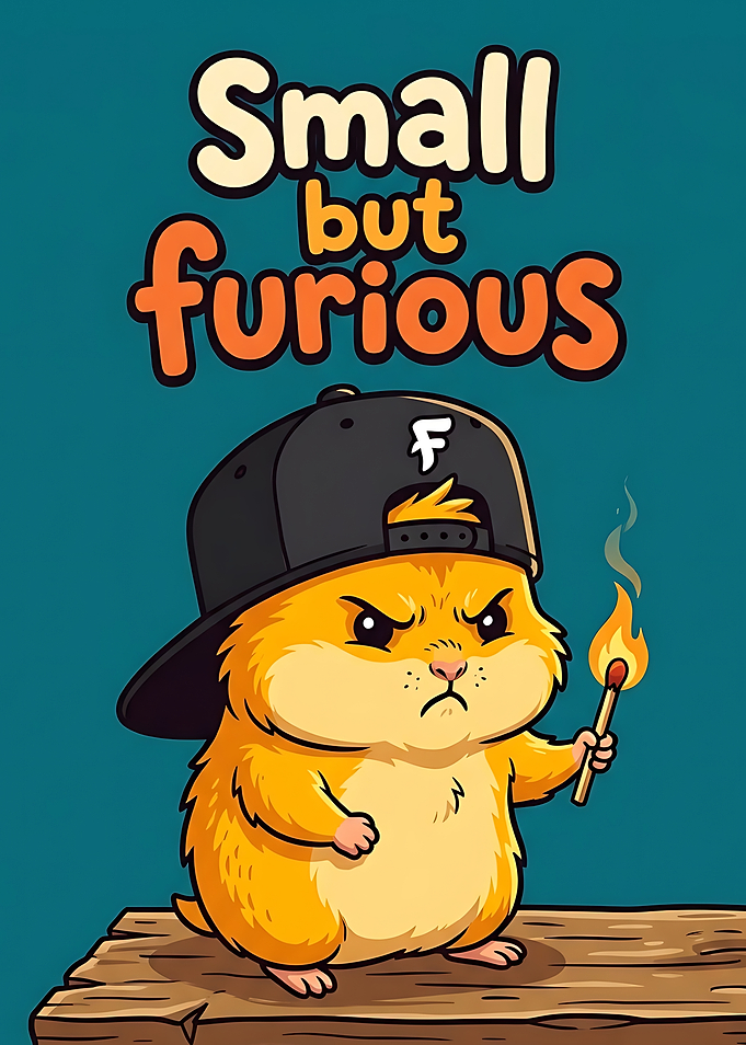 Small but Furious Hamster