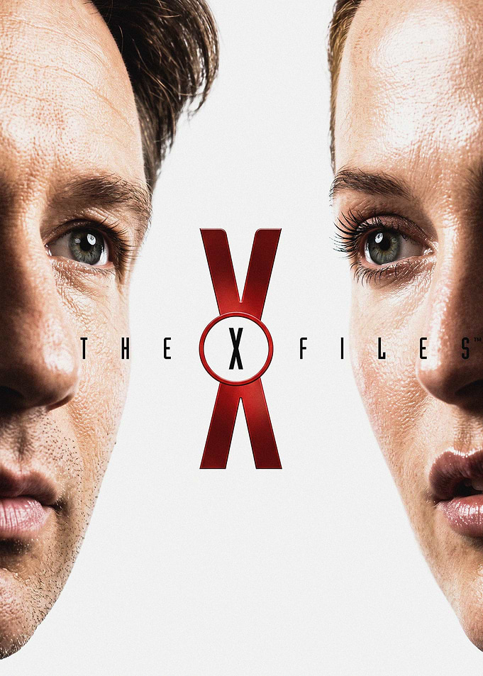 The X-Files Mulder and Scully Poster