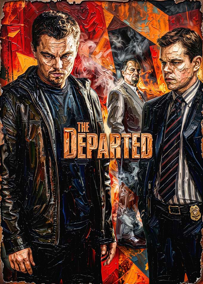 The Departed Movie Poster Art