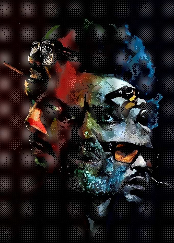 Samuel L. Jackson Pulp Fiction Portrait