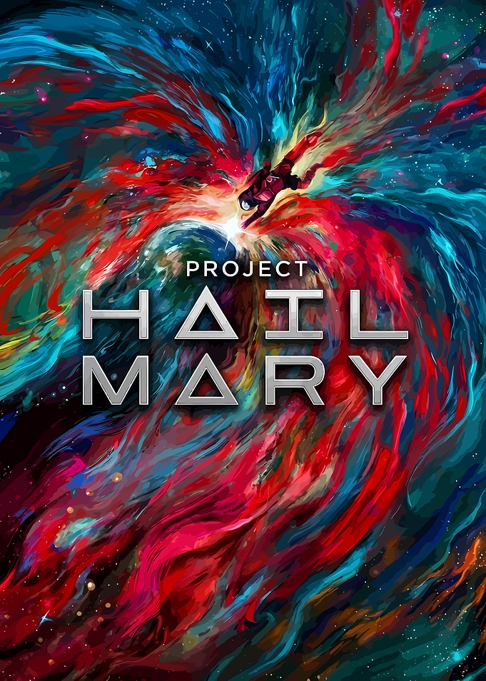 Project Hail Mary Space Poster