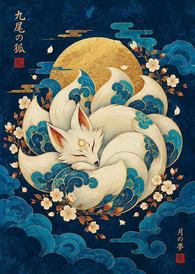 Sleeping Nine-Tailed Fox