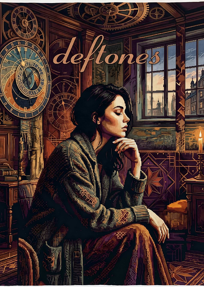 Deftones Steampunk Aesthetic Wall Art