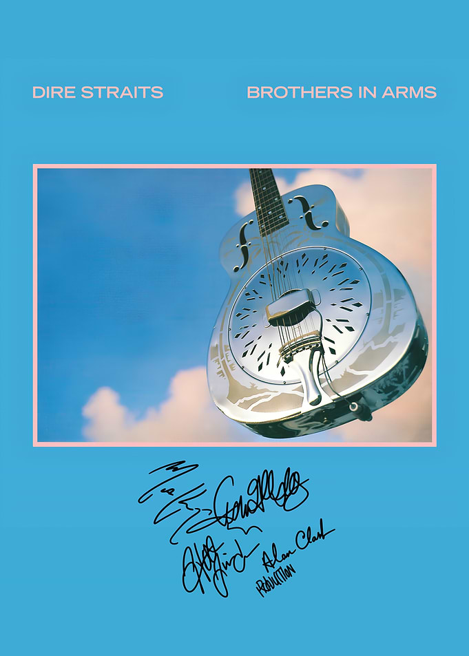 Dire Straits Brothers in Arms Poster