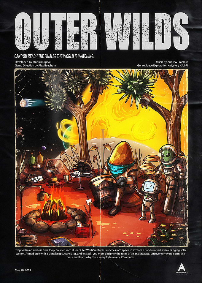 Outer Wilds Game Poster