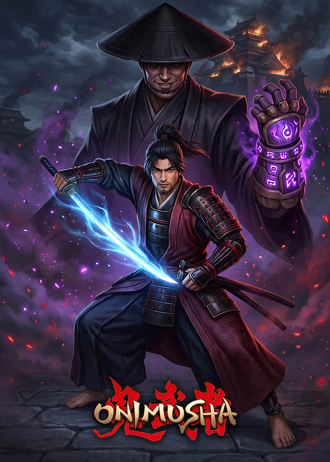 Onimusha Samurai Warrior Digital Art