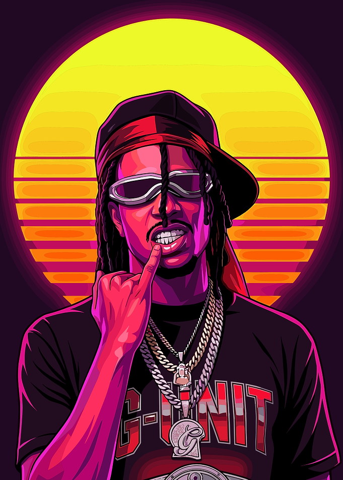 Lloyd Banks G-Unit Retro Portrait