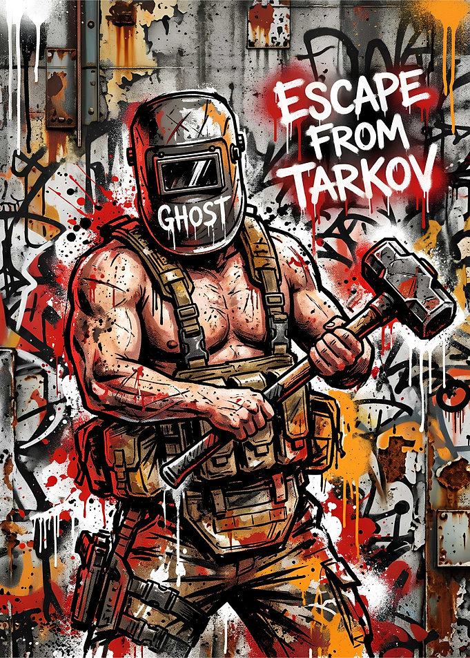 Escape From Tarkov Graffiti Art
