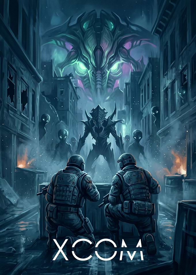 XCOM Alien Invasion Tactical Battle