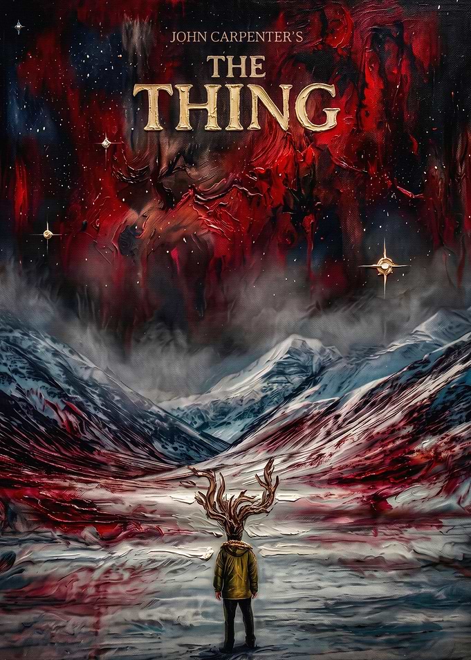 John Carpenter's The Thing Poster Art