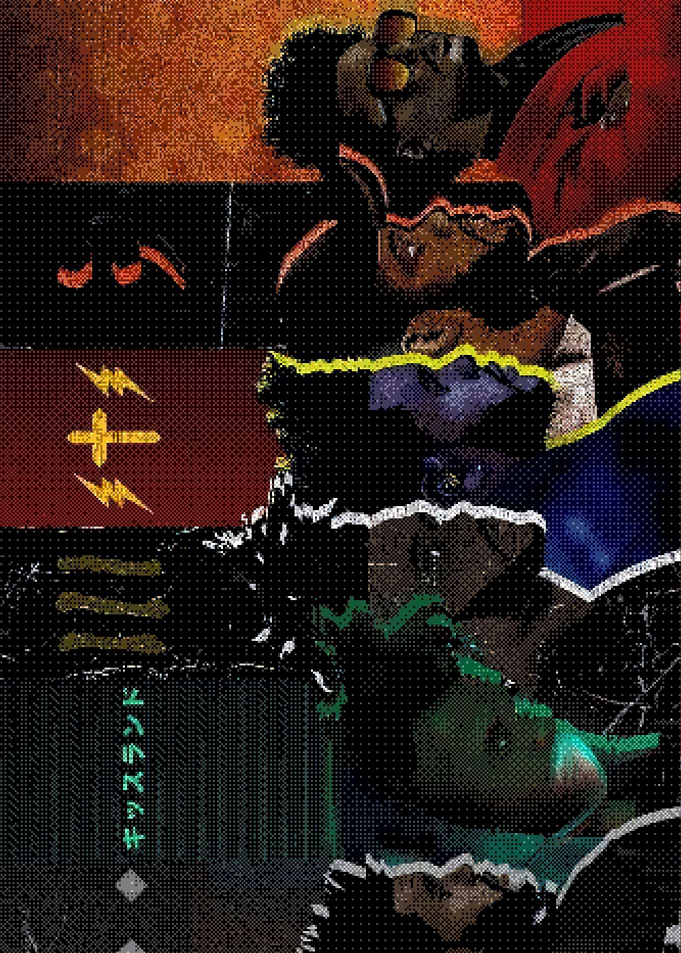 The Weeknd Kiss Land Poster