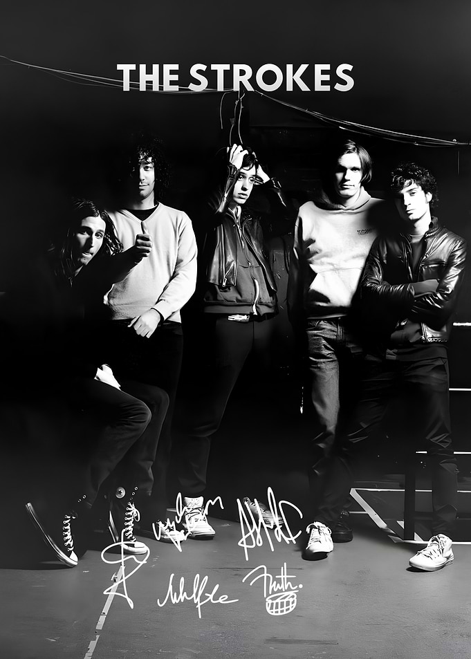 The Strokes Band Poster
